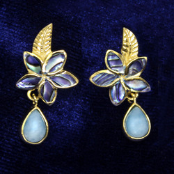 18k Gold Vermeil Larimar Collection